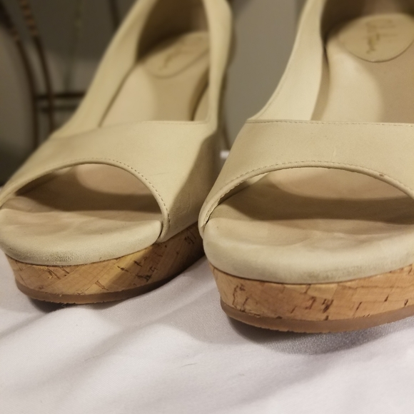 Cole Haan Air Delfina Peep Toe Wedge - Picture 6 of 7